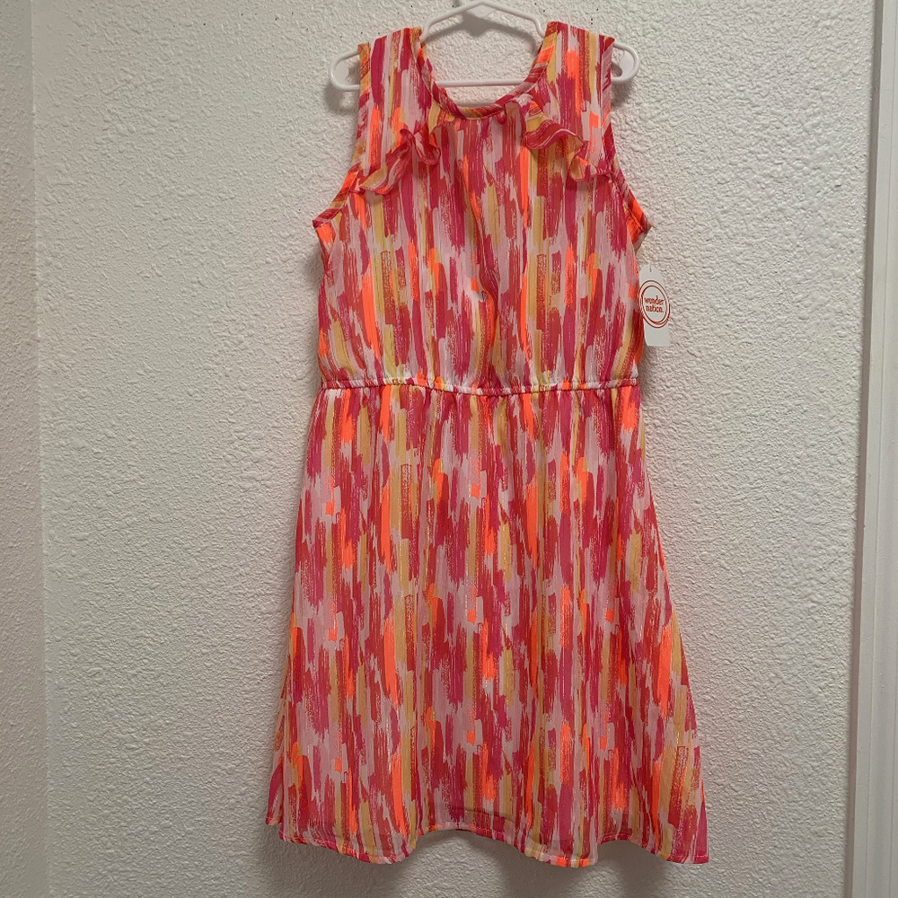 Wonder Nation Multi-Colored Printed Dress NWT